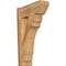 Ekena Millwork Olympic Slat Rough Sawn Outlooker, Western Red Cedar, 8"W x 20"D x 32"H OUT08X20X32OLY06RWR - alternate 1